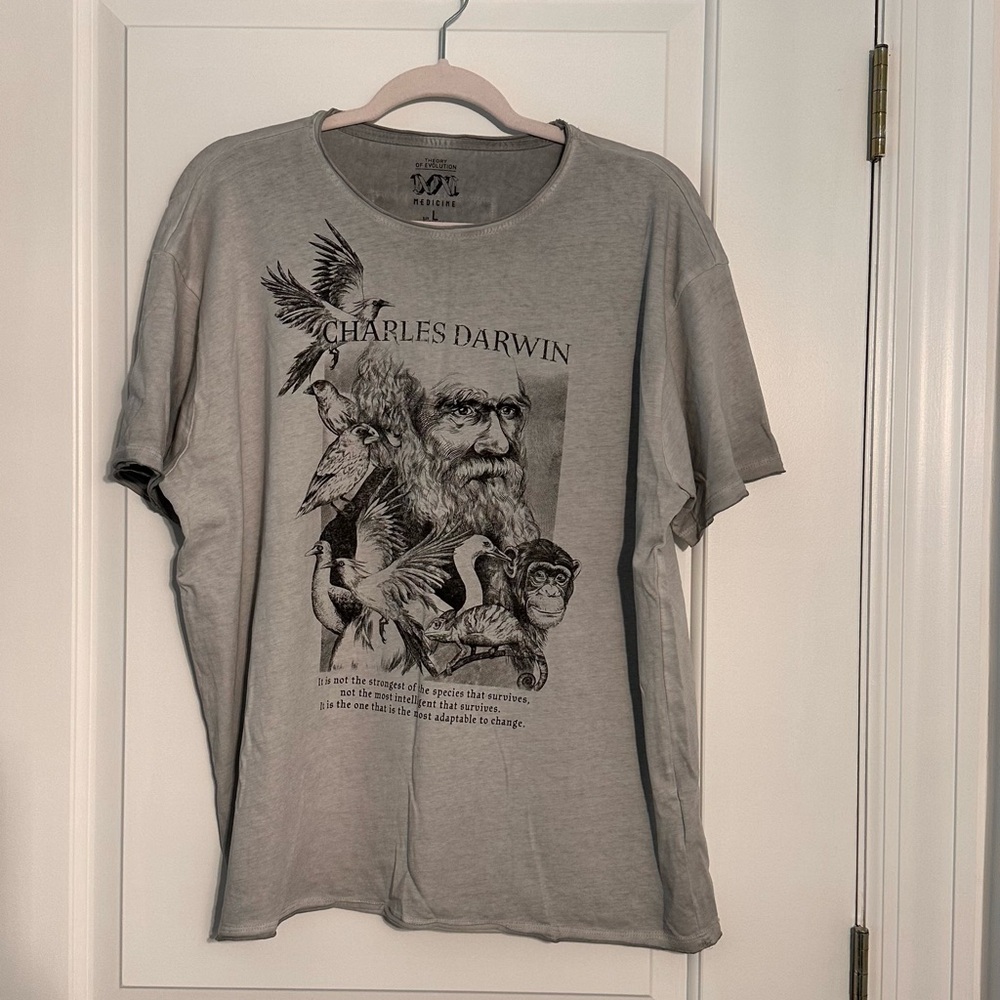 Medicine T-Shirt, gray, size L